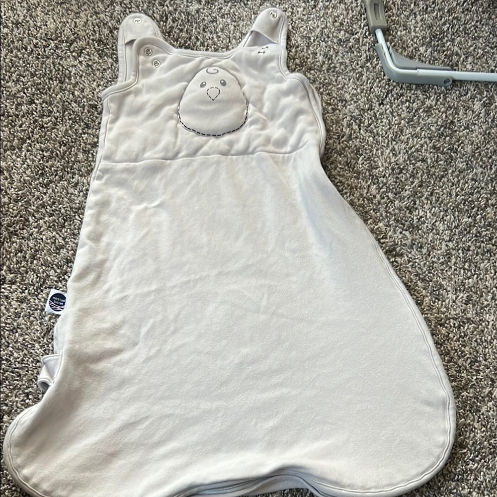 Nested Bean White Kids Pajamas Sleep Sack
